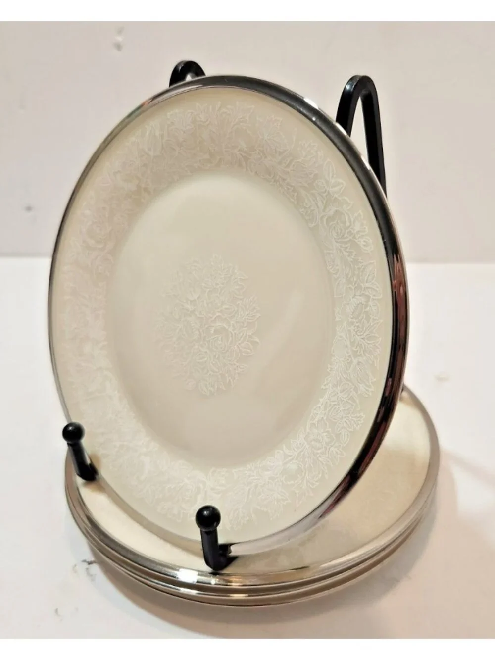 Lenox Moonspun Bread and Butter Plates 6 3/8